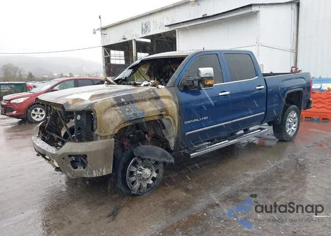 2016 GMC Sierra 2500Hd Denali from USA, damaged, VIN 1GT12UEGXGF301183
